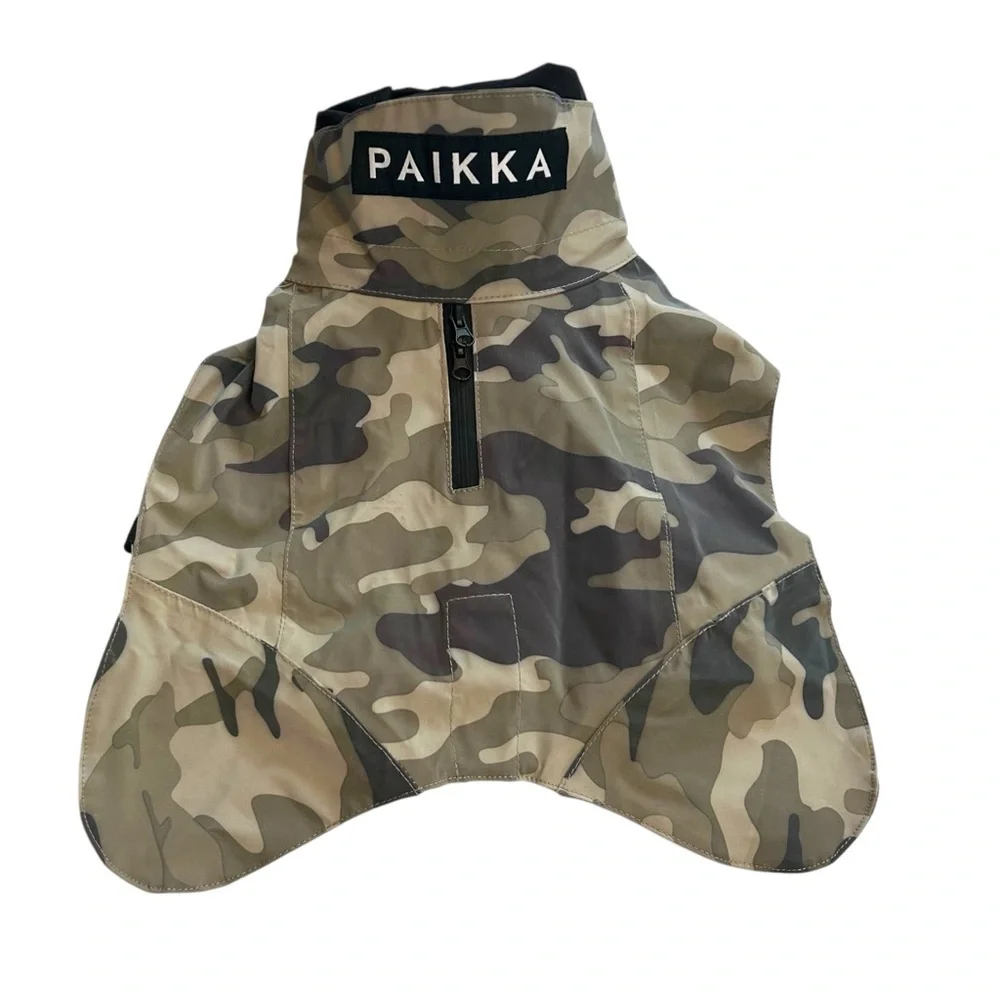 Paikko 20‎ XXS Dog Recovery Raincoat Camo waterproof outdoor jacket